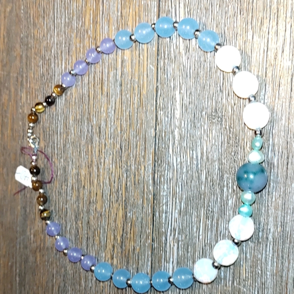New Multi Gemstone Necklace - Picture 7 of 8